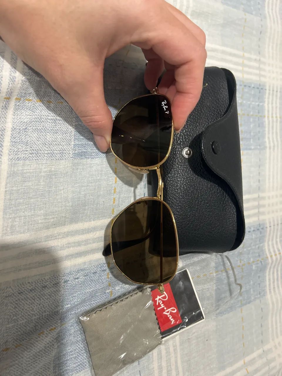 Óculos de sol rayban polarizado  - Foto 3