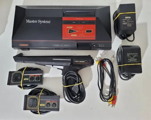 Master System e TV Semp 10 Funcionando