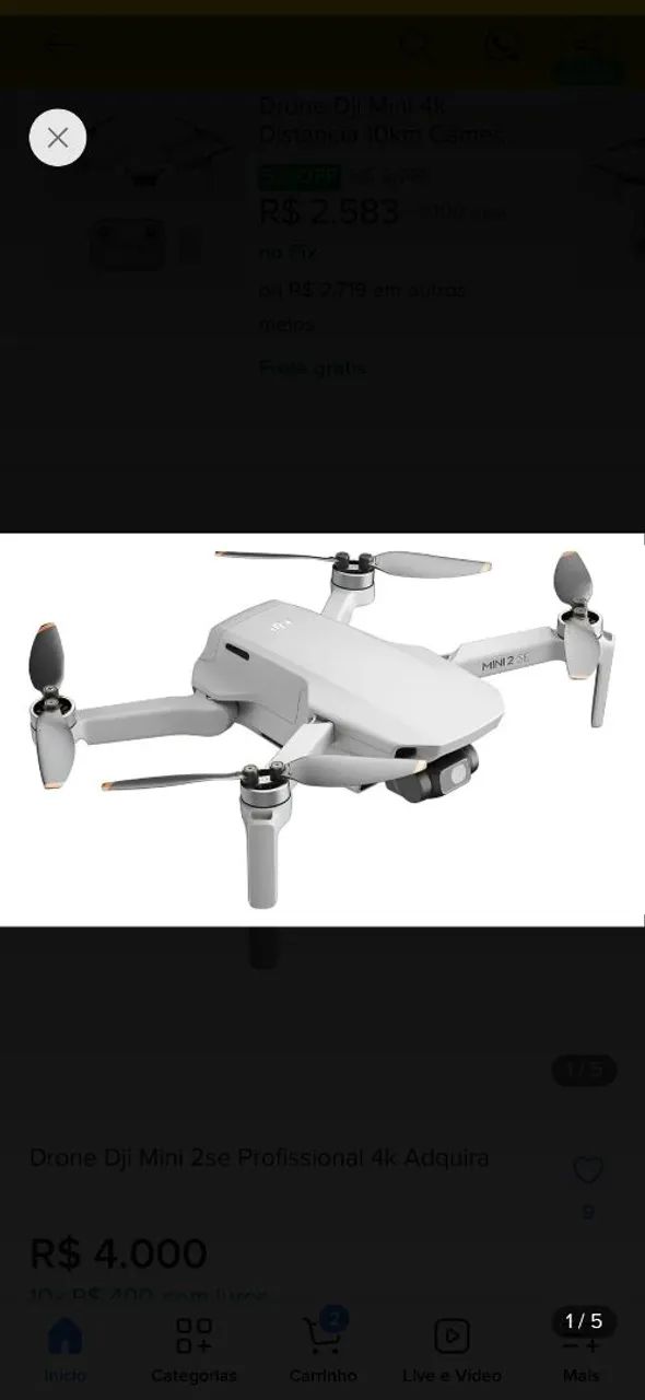 Drone dji mini 2 original 