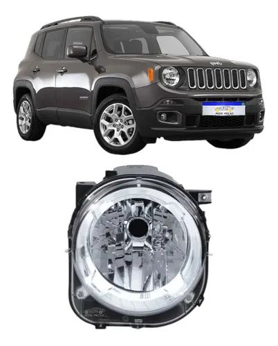 Farol Jeep Renegade 2015 2016 2017 2018 2019 2020 2021 Ld Direito/passageiro