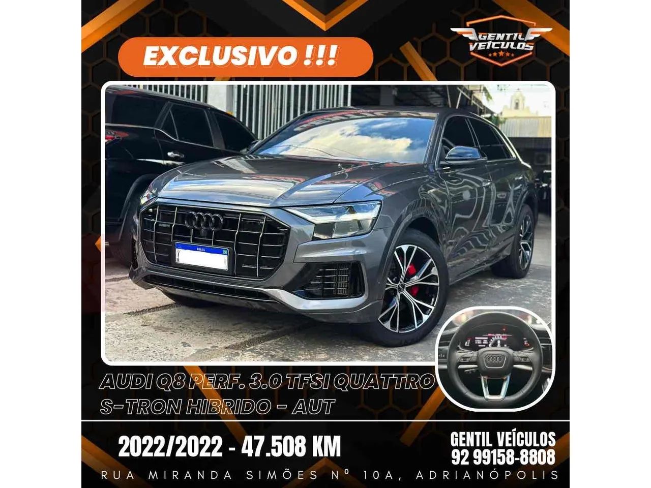 Audi Q8 Q8 Perfo. 3.0 TFSI Quattro S-tron/(Híb.) 2022