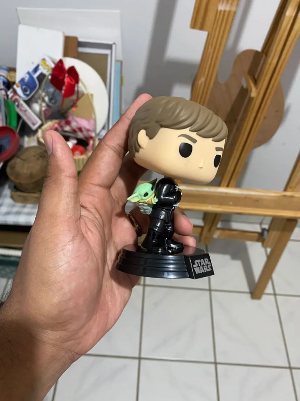 [Funko Pop] Star Wars - Luke Skywalker & Grogu #583 - Foto 4