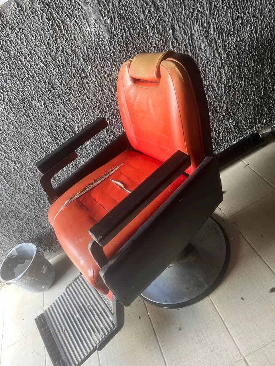Cadeira de barbeiro ferrante