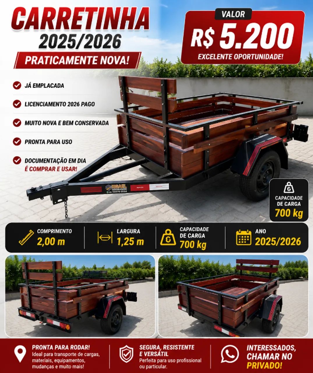 Carretinha fazenda