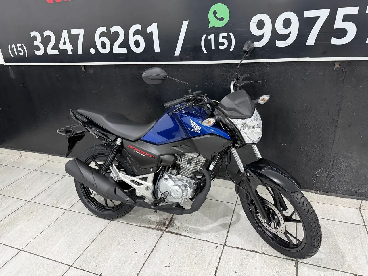 Honda Cg Start 160c 0km já documentada e emplacada  - Foto 5