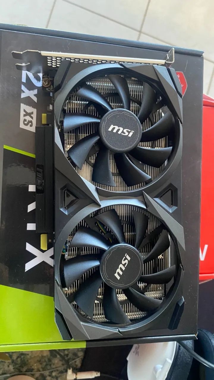 Placa de vídeo GEFORCE MSI RTX 3050 VENTUS 2X 8GB OC - Foto 4
