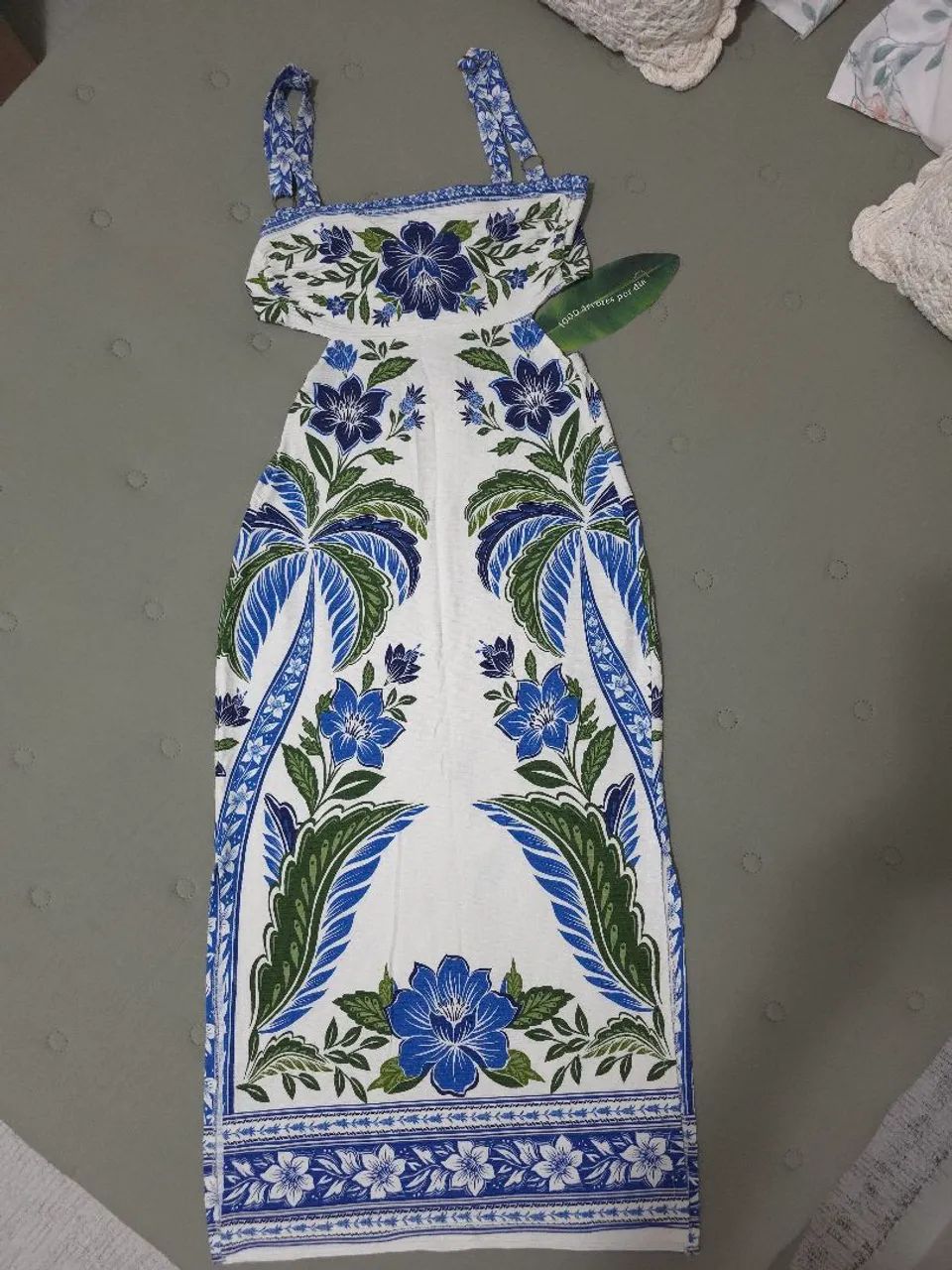 Vestido farm midi tropicance - Foto 2