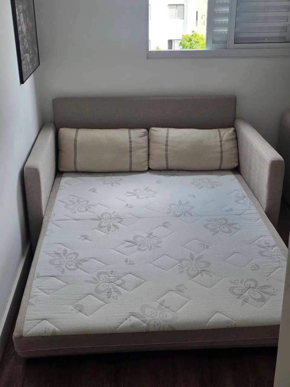 Sofá cama casal - muito bem conservado  - Foto 3