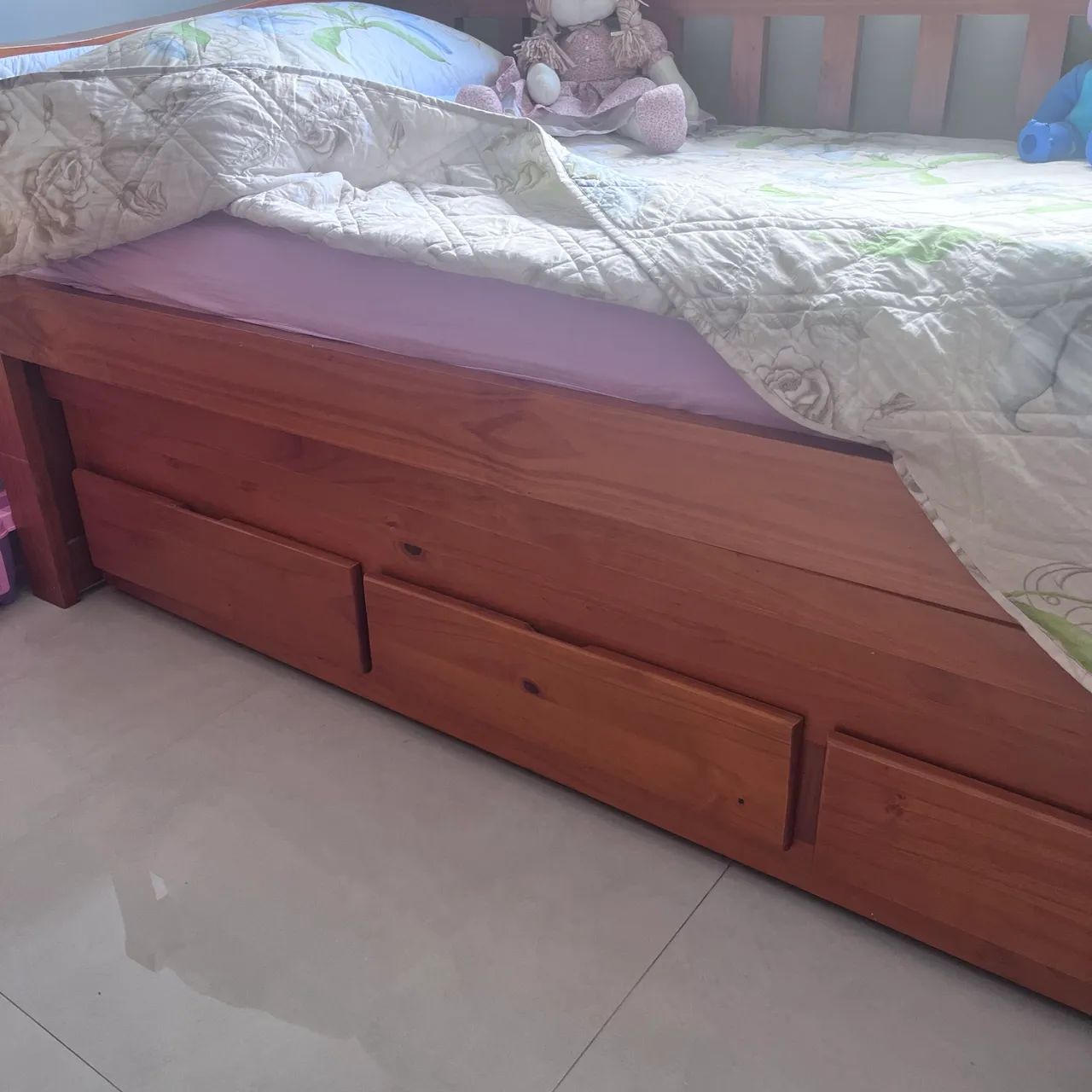 Cama de Solteiro madeira  - Foto 2