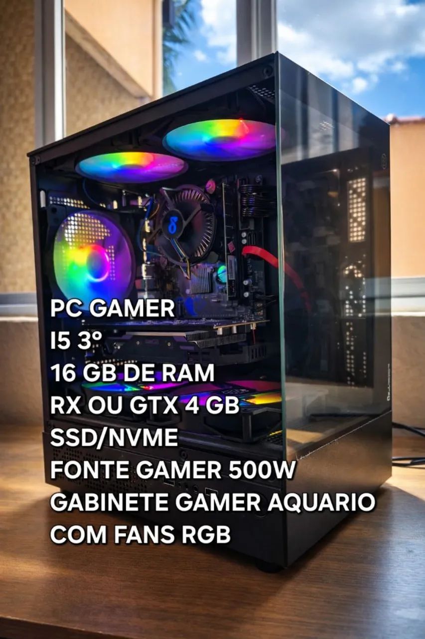 PC gamer i5 enviamos para todo brasil