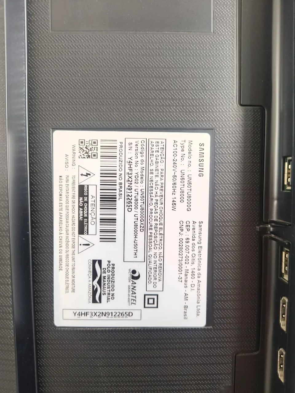 Tv Samsung 50 Polegadas | Retirada de peças  - Foto 2