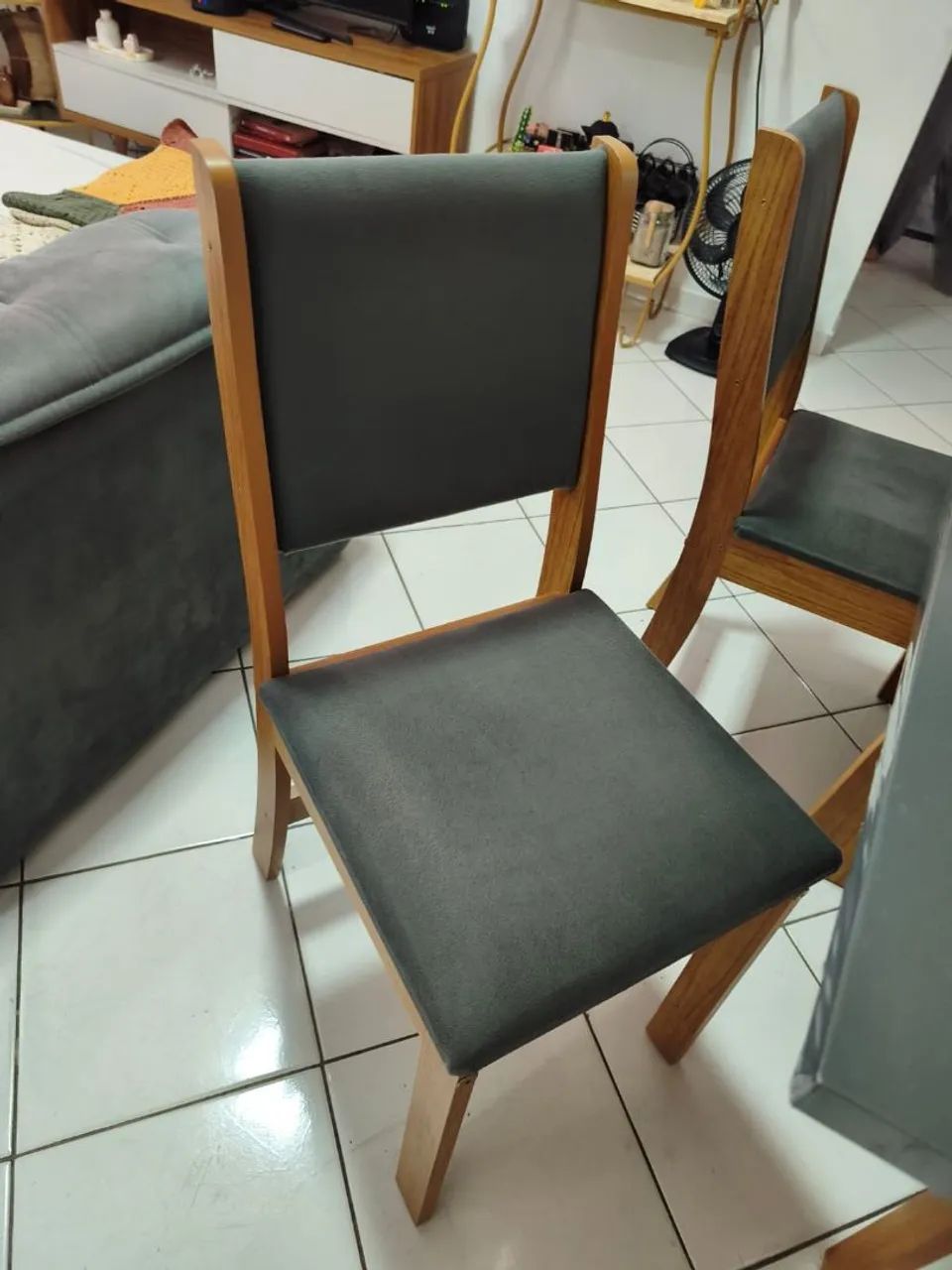 Mesa de Jantar 6 cadeiras NOVA - Foto 3