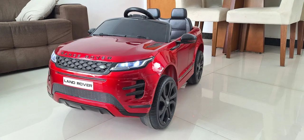 Carro elétrico infantil 12v Evoque - Range Rover - Foto 2