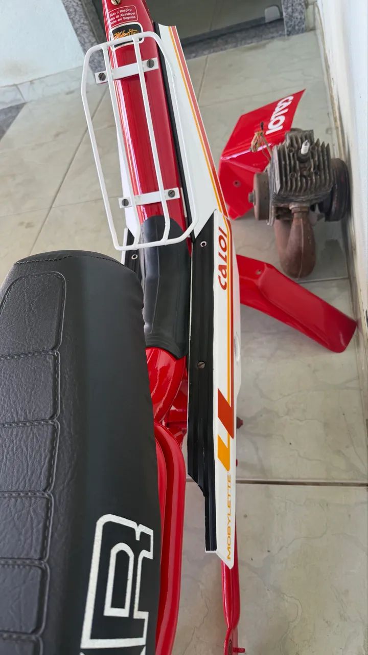 Mobilete Caloi xr 88 com Documento  - Foto 4