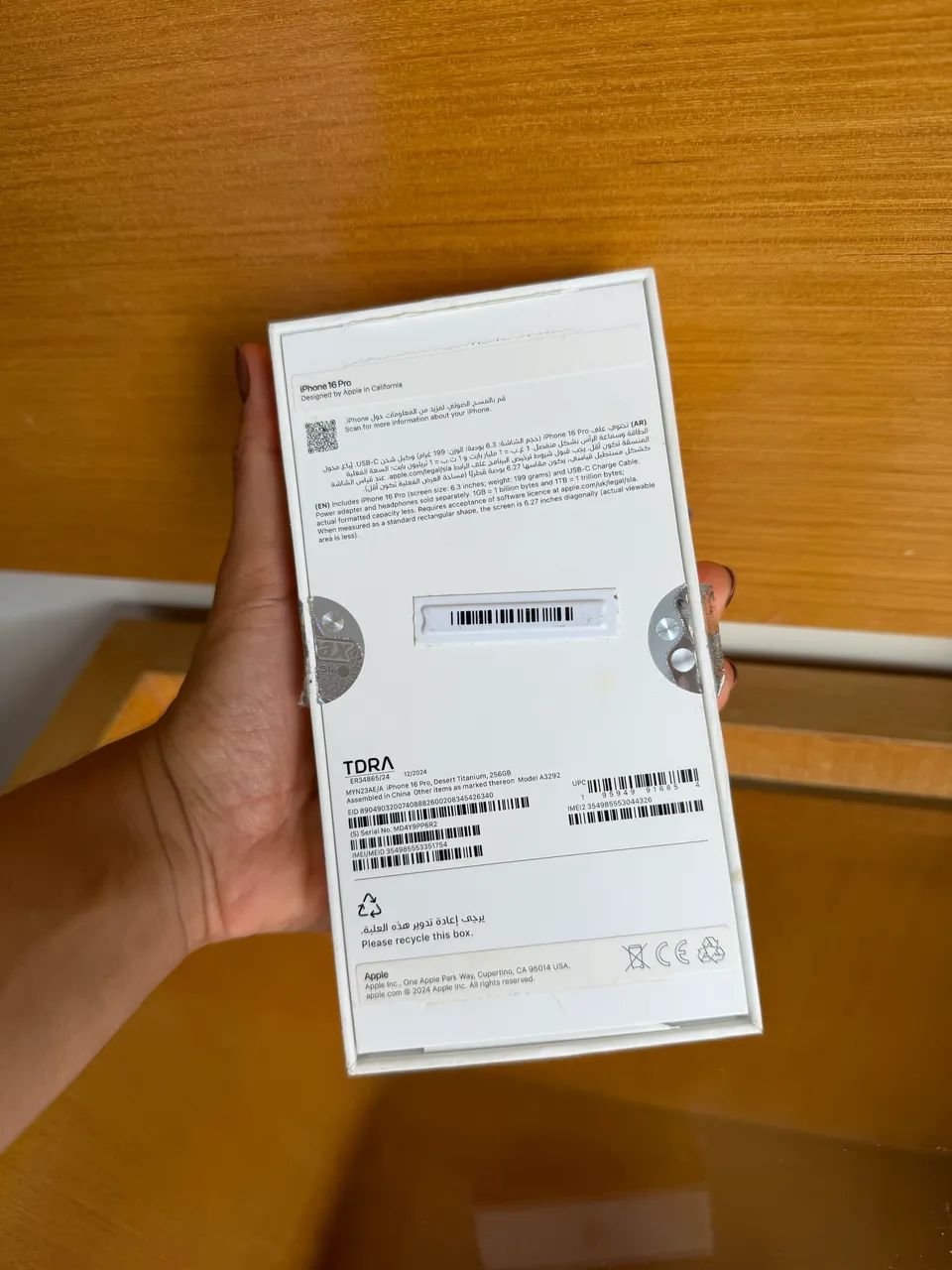 VENDO IPHONE 16 PRO 256 GB - Foto 4