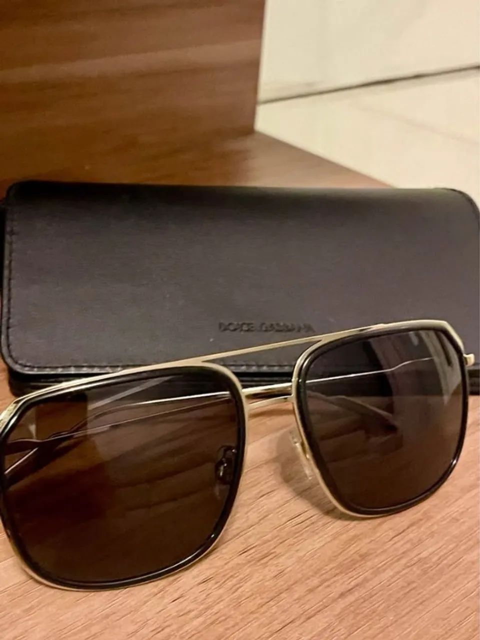 Óculos de Sol Dolce & Gabbana Original com Estojo - Foto 2