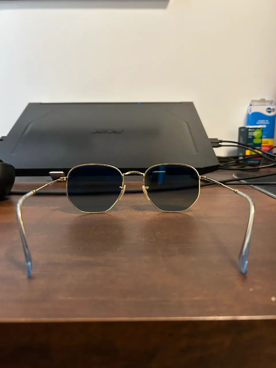 Óculos ray ban hexagonal - Foto 3