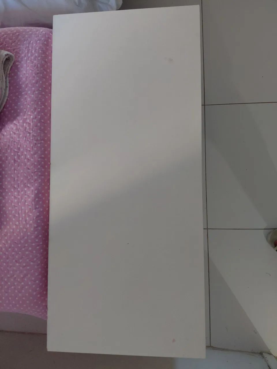 Rack Aparador Branco Com Rodinhas 100% MDF (Urgente) - Foto 3