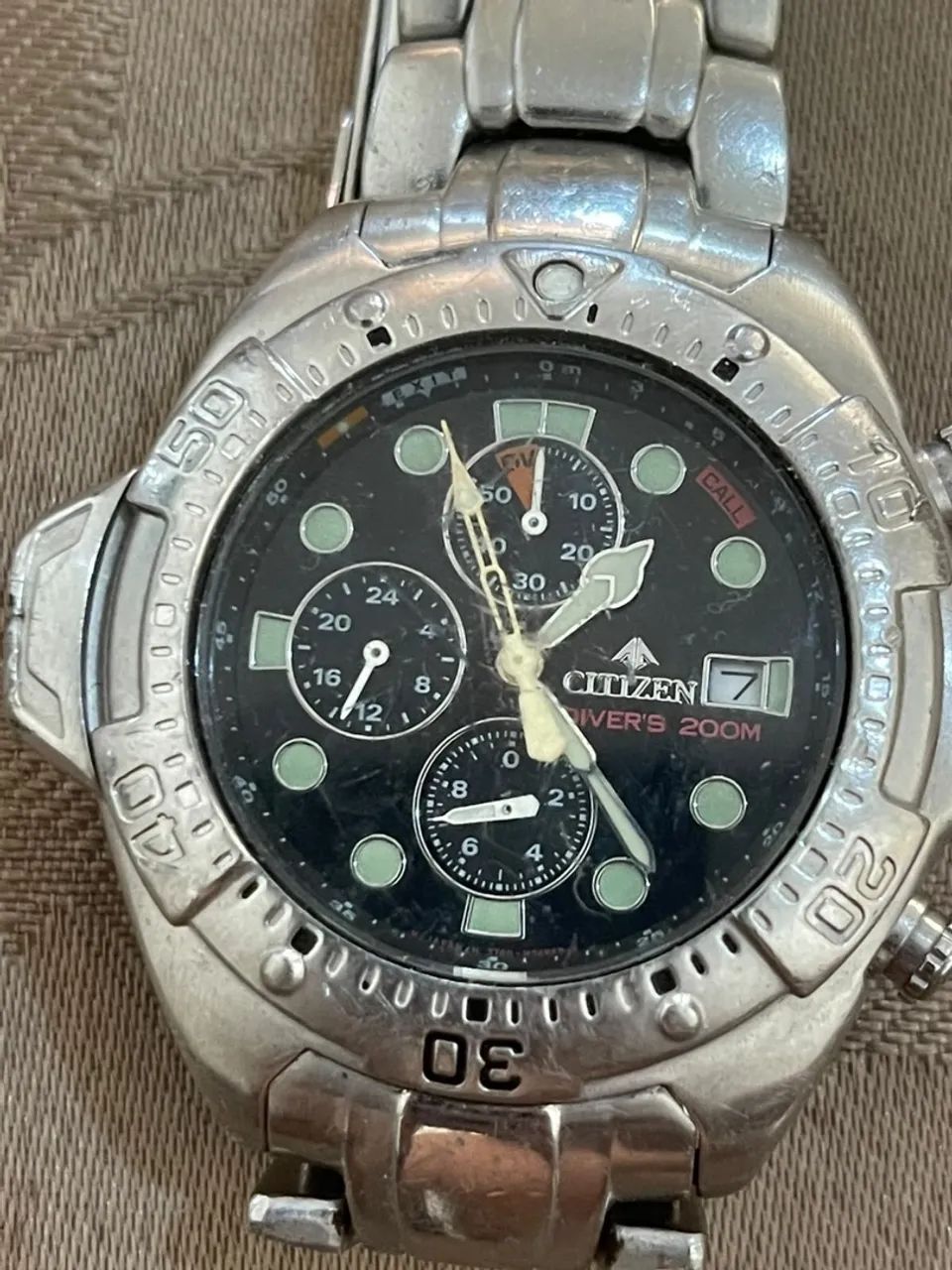 Relógio Citizen Promaster Aqualand Chrono 1998 - Foto 4