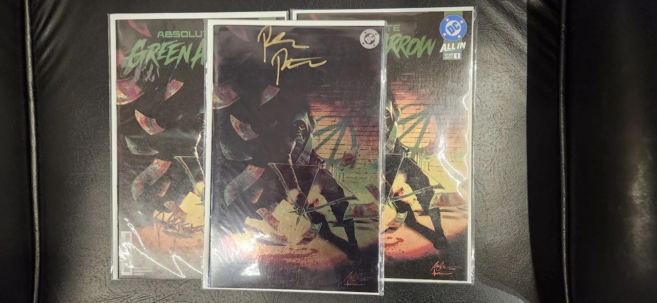 Absolute Green Arrow Autografado - Foto 4