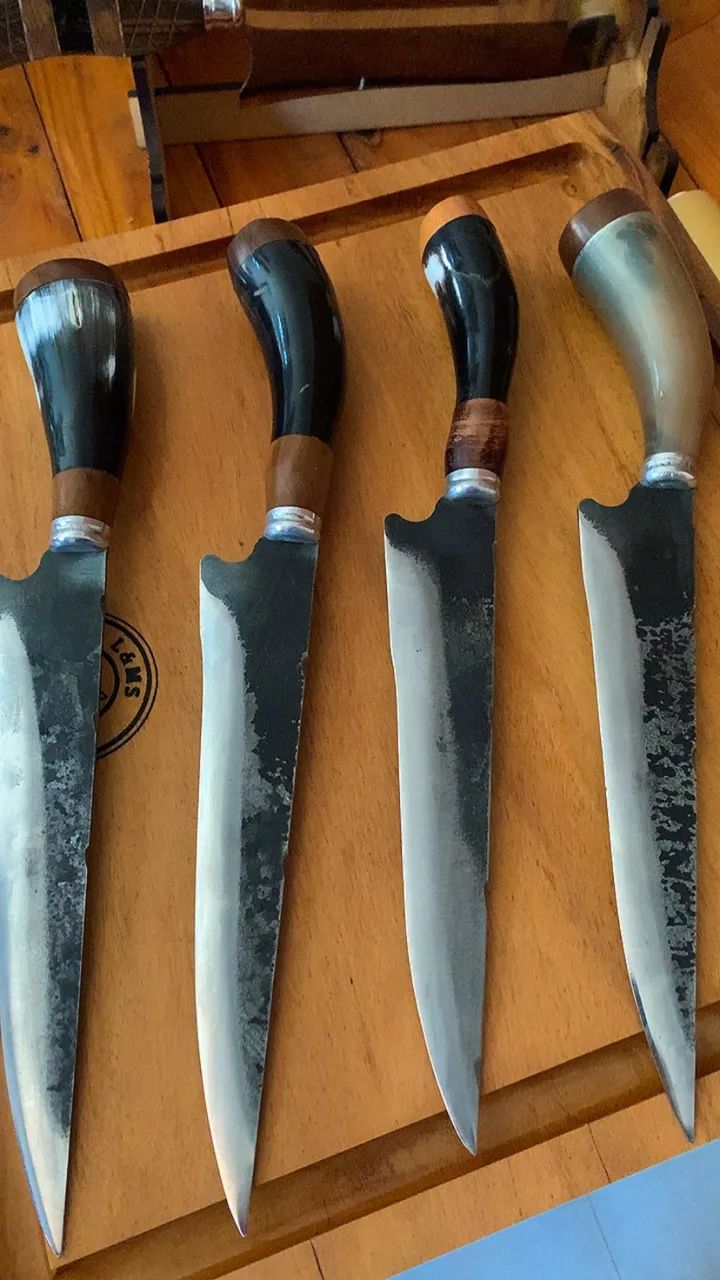 Faca gaúcha para churrasco