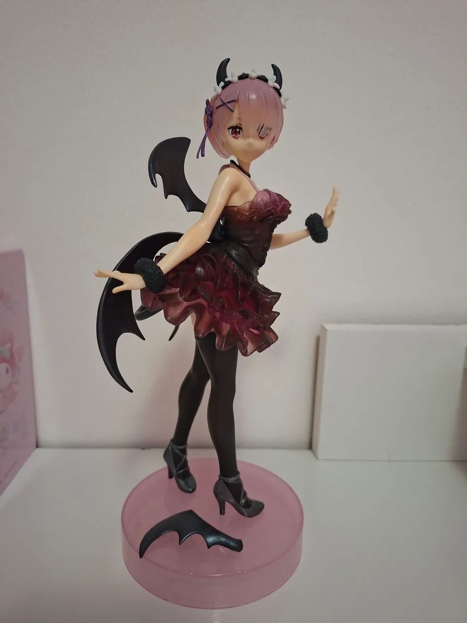 Action Figure Ram Re Zero Clear & Dressy Bandai Espresto