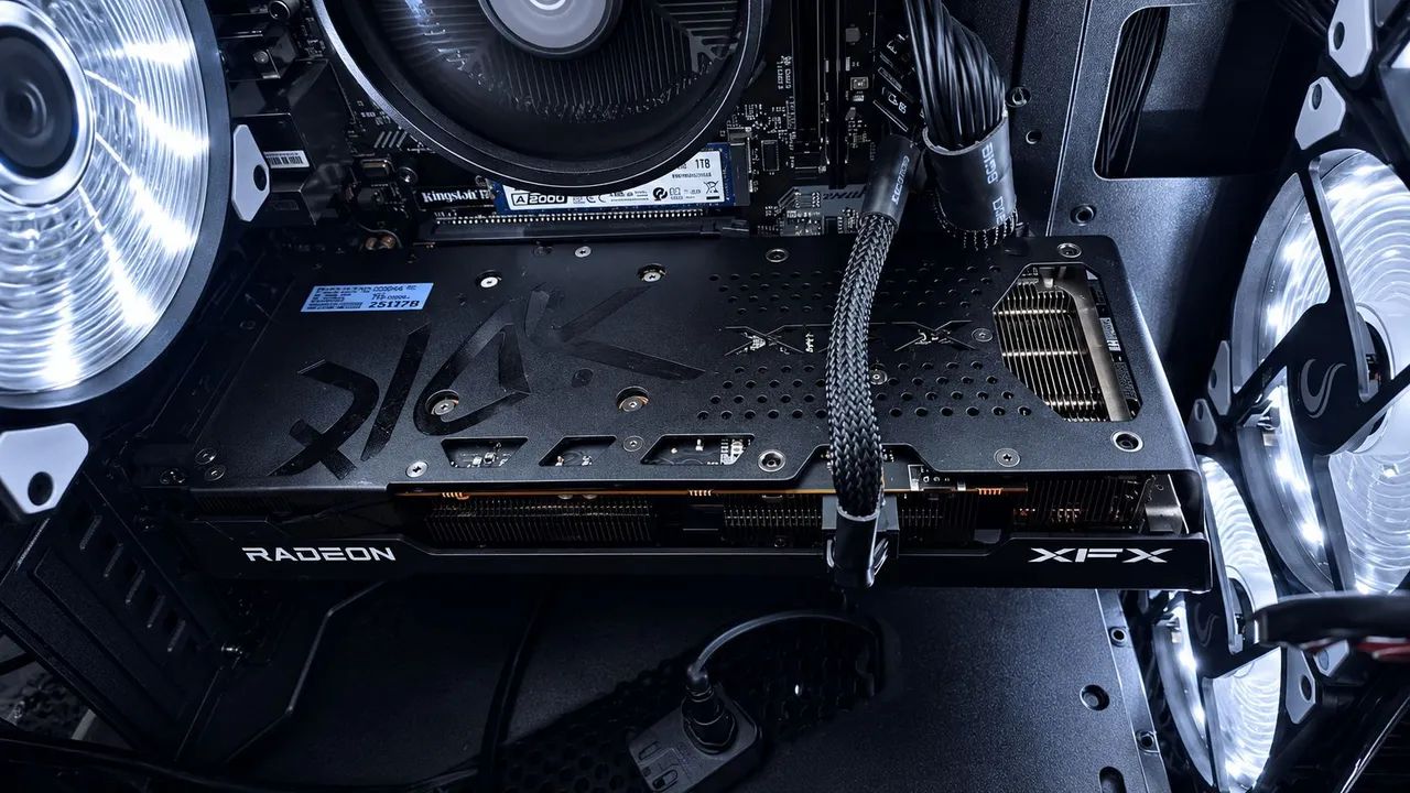 Placa de vídeo Rx7600 XFX - Foto 2