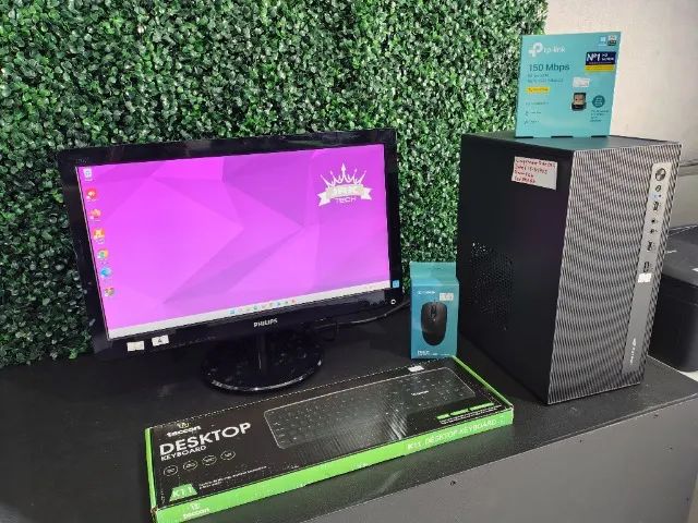 Setup Completo C3 Tech Com Monitor 20 Polegadas, Processador I5 Com Wifi - Foto 4