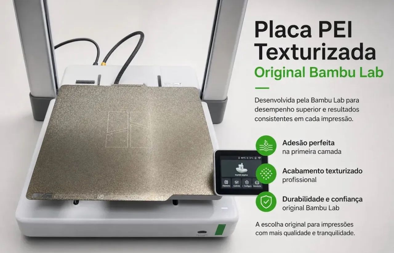 Placa pei bambulab a1 original  - Foto 3