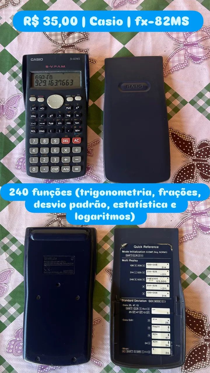 Calculadora Casio | fx-82MS