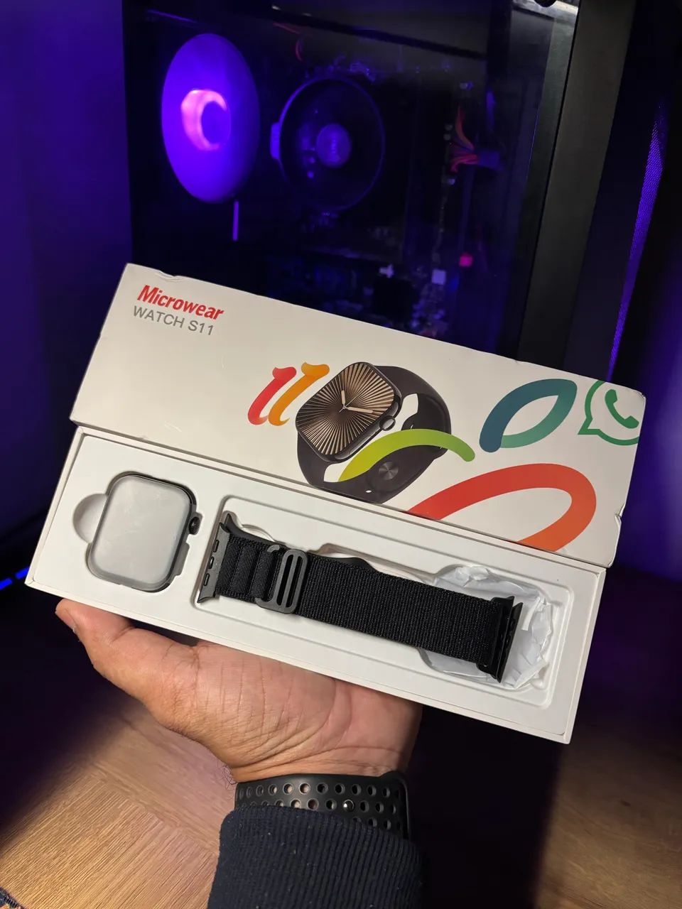 Smartwatch série 11 responde WhatsApp  - Foto 3