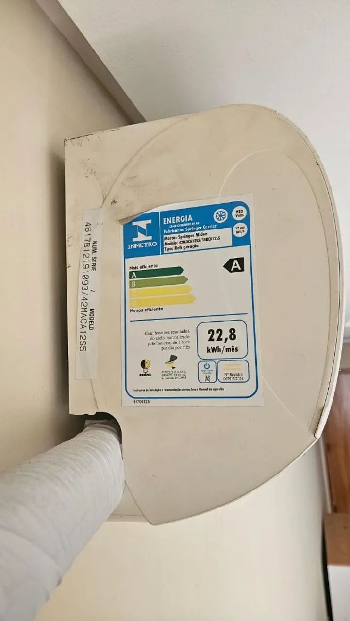 Ar-condicionado Split Springer Midea 12.000 BTUs - Foto 3