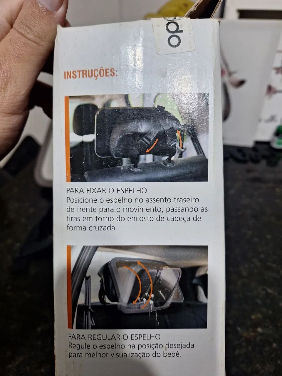 Espelho para carro para bebê Howdy - Kiddo - Foto 4