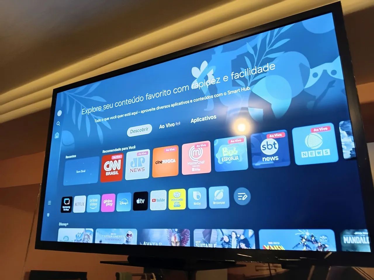 TV Samsung smart 32 polegadas - Foto 4