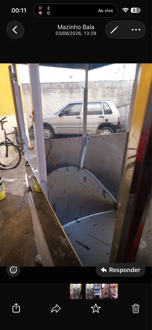 Carrinho de pipoca e milho 