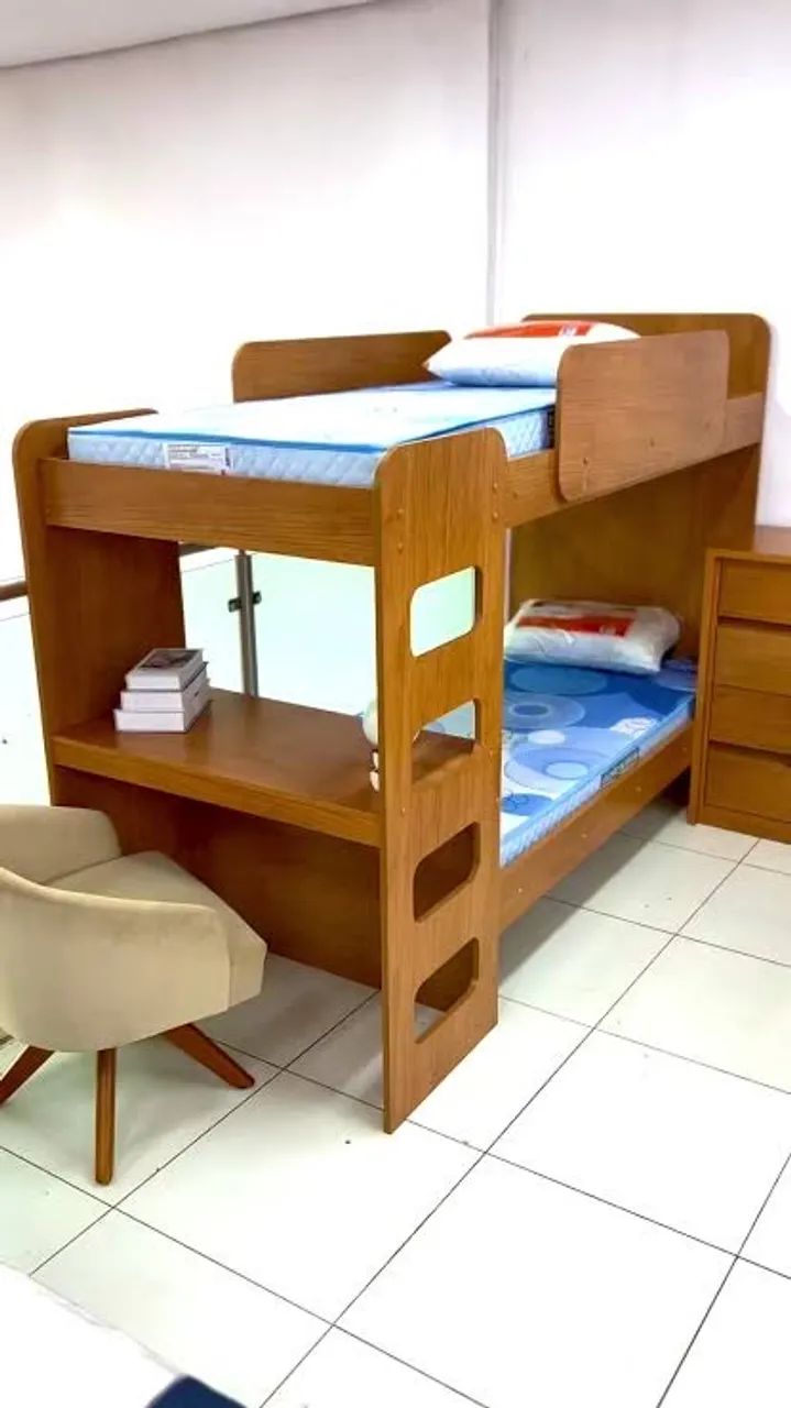 Beliche 100% MDF com Escrivaninha  - Foto 2