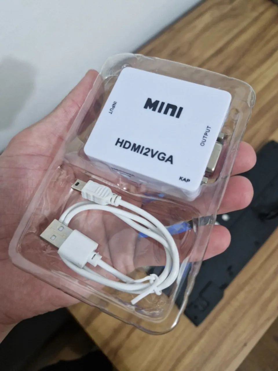 Teclado USB Conversor HDMI VGA + Brindes - Foto 2