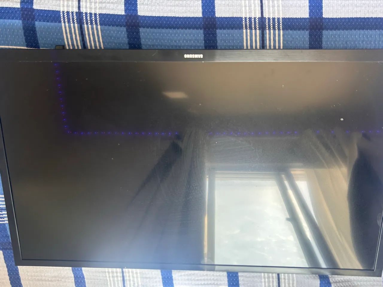 smart tv 32 samsung perfeito estado preço negociável  - Foto 4