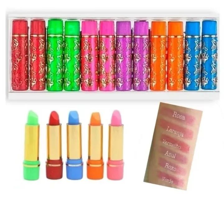 Batom kit com 12 batom da vovó 24h longa duração - Foto 2