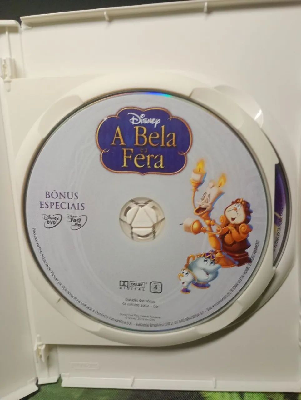 DVD - 2 DISCOS A Bela e a Fera  - Foto 3
