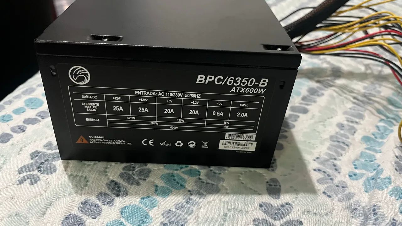 Fonte 600W
