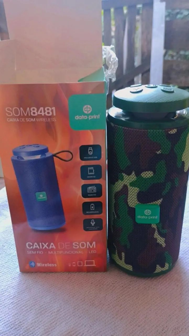 Caixinha de som 