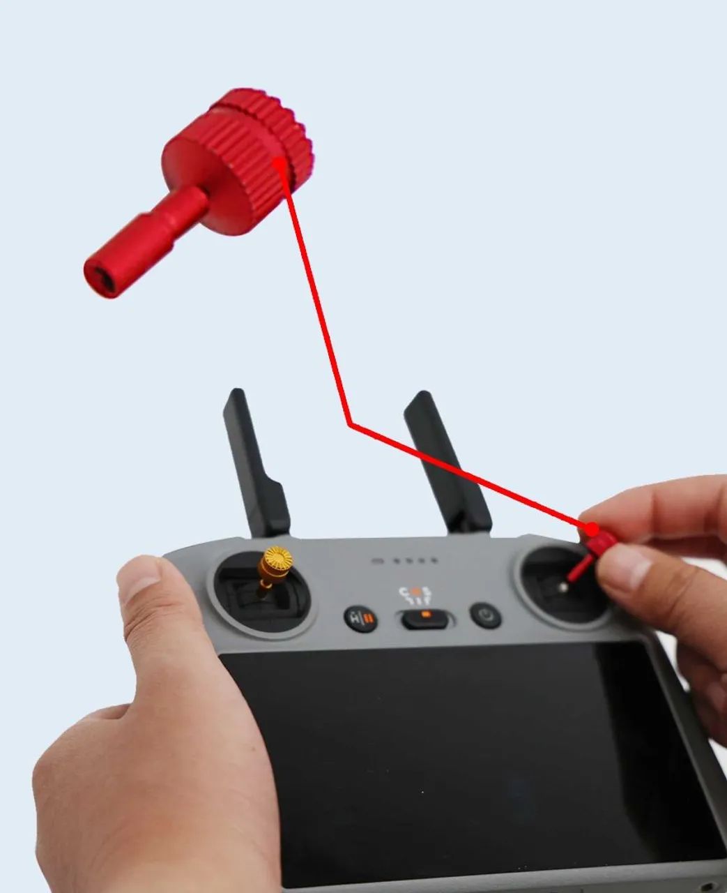 Joysticks de controle DJI RC N2 - Foto 5