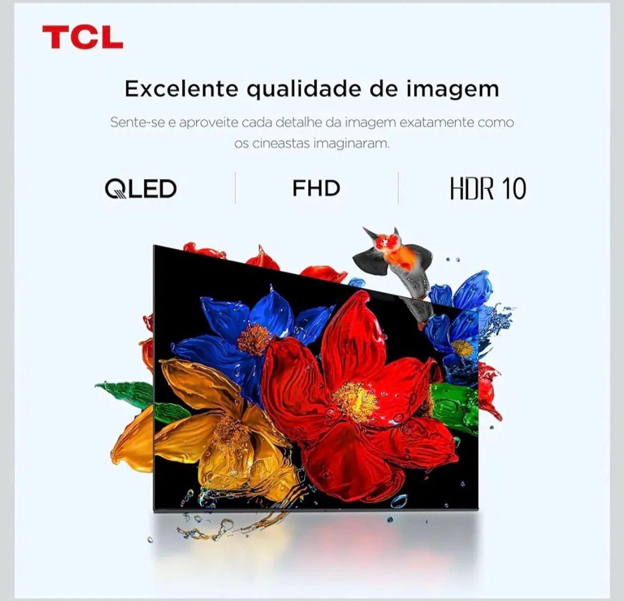SMART TV TCL 32 POLEGADAS HD QLED 32S5K - Foto 4