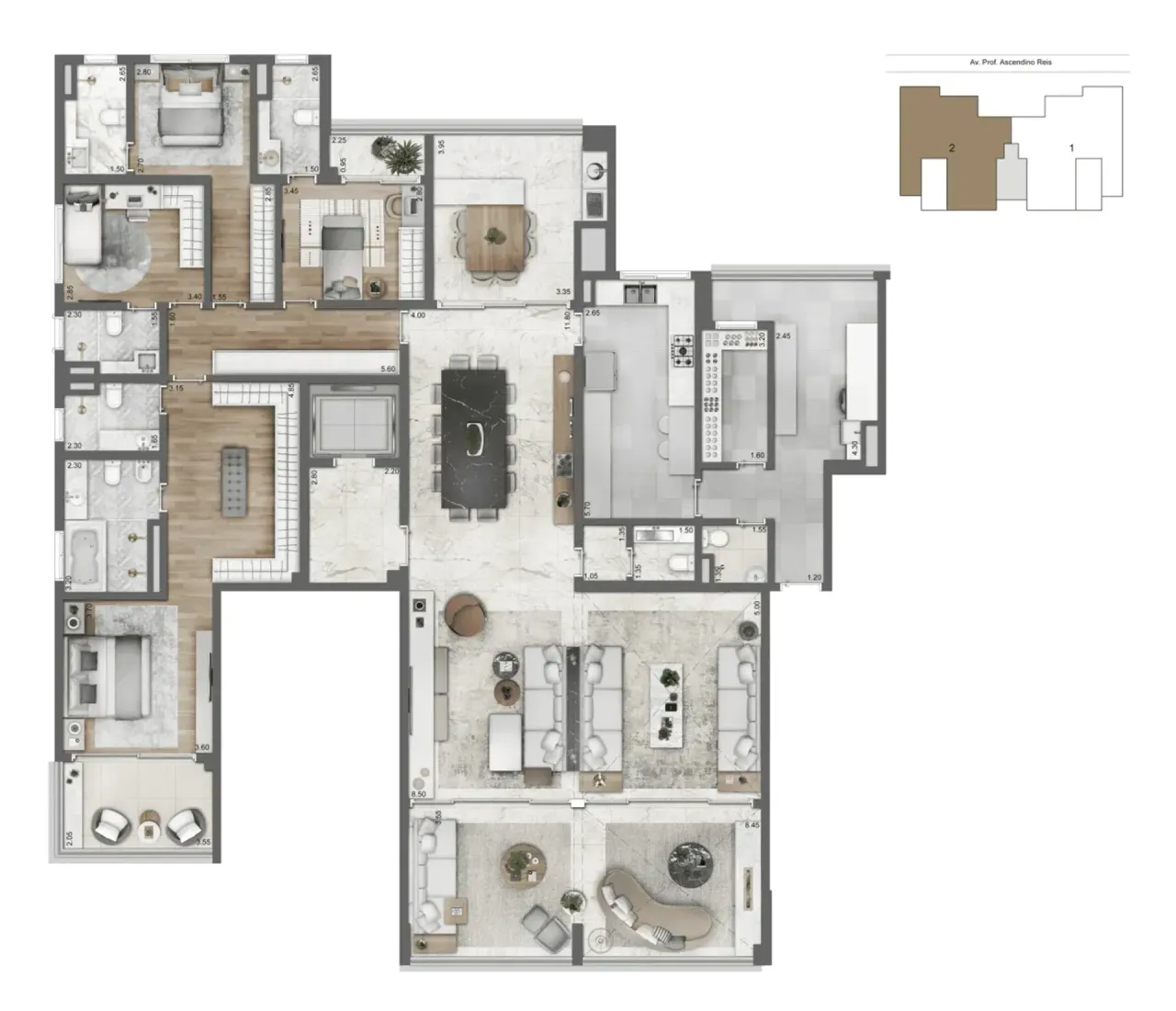 PLANTA 308m²