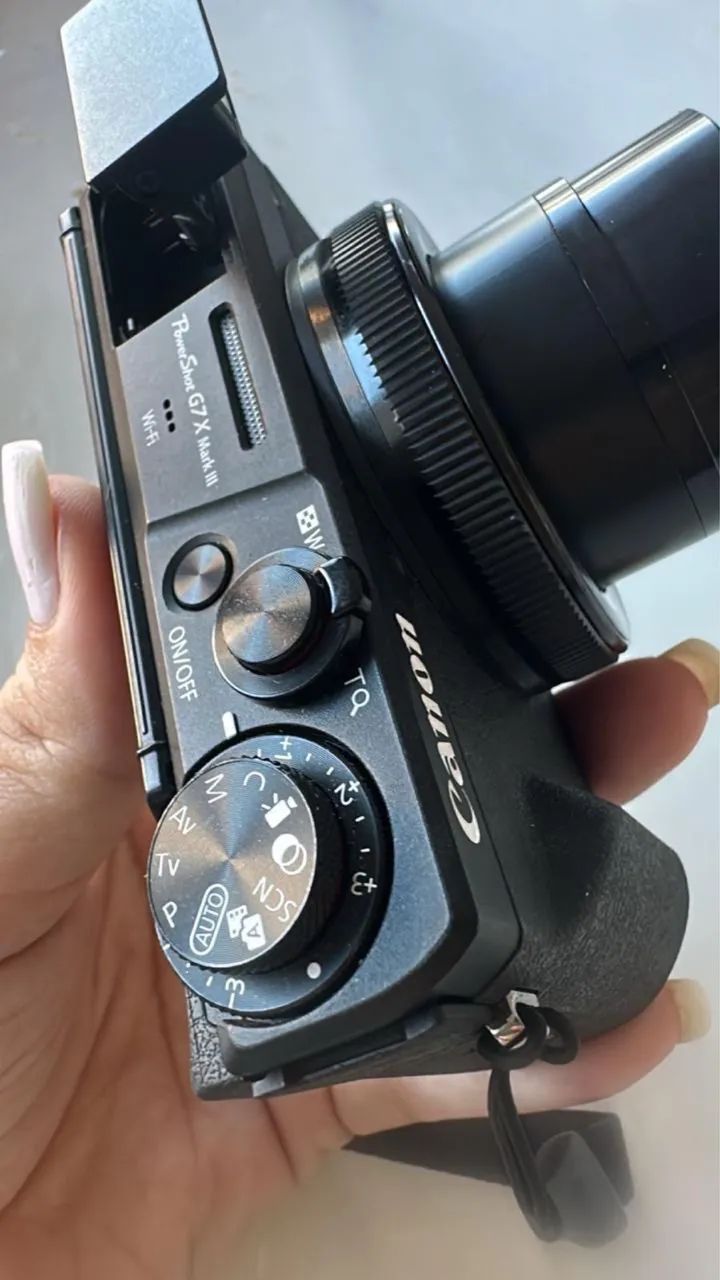 Câmera canon powershot g7 x mark iii preta  - Foto 5