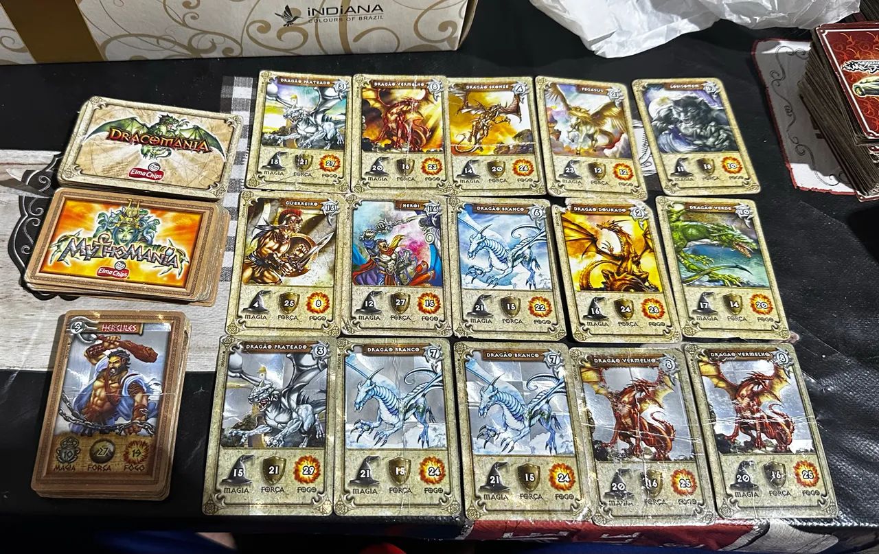 65 cards dracomania e mythomania - Elma chips 