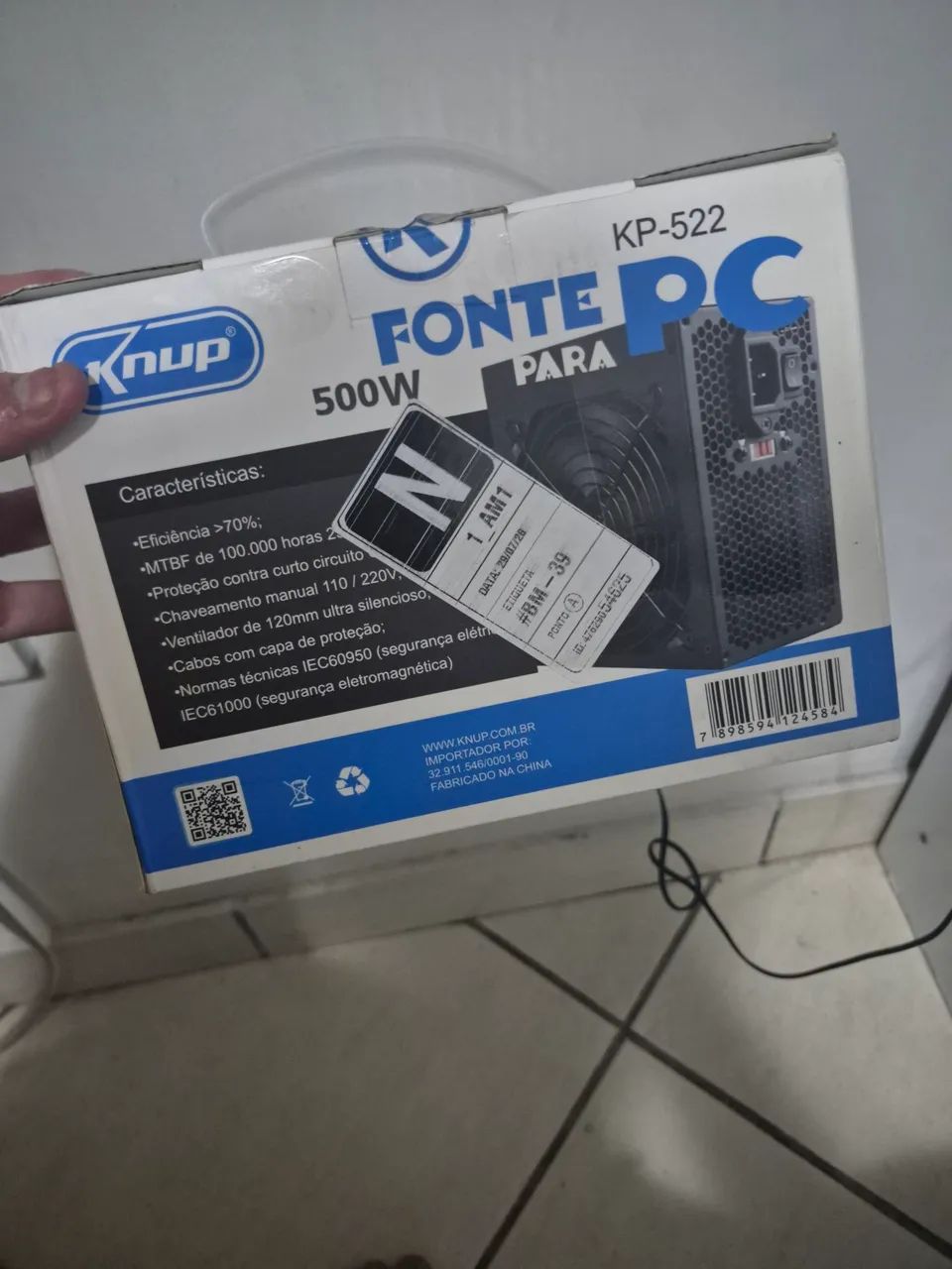 Fonte 500w VALOR NECIAVEL!! - Foto 4