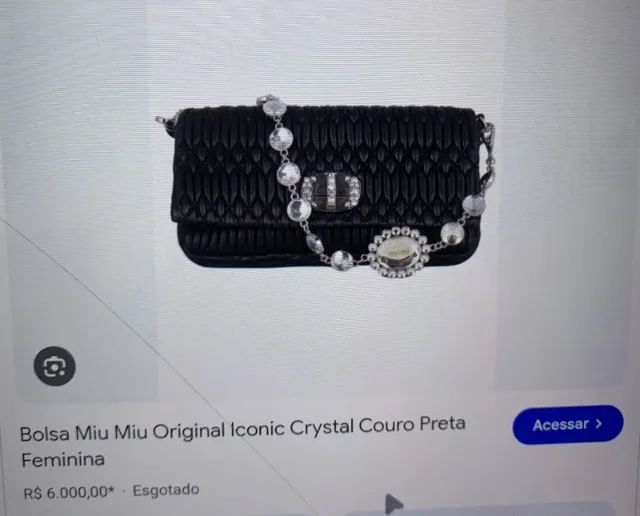 Bolsa MIU MIU OPORTUNIDADE  - Foto 2
