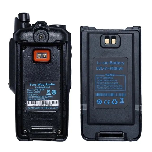 Radio HT Baofeng UV9R-ERA 5W Resistente à Água UHF+VHF+FM Original Novo Pronta Entrega - Foto 4
